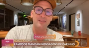 O ator Paulo Gustavo destacou que o Brasil todo está ao lado de Fátima
