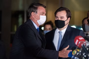 Jair Bolsonaro e Rodrigo Maia