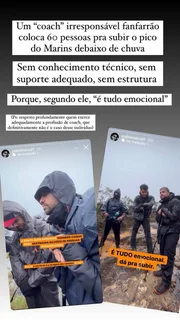 Postagens do tenente Pedro Aihara mostram indignação pela atitude do coach