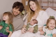 Virginia Fonseca com Zé Felipe e os filhos