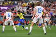 O jogo foi válido pelas oitavas de final da Copa do Mundo