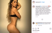 Mayra Cardi surge sem calcinha 