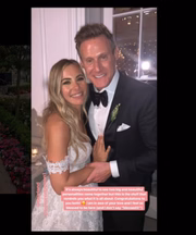 Recentemente, a nova esposa de Trevor publicou foto dos dois juntos no Instagram