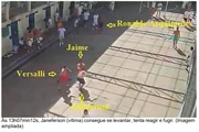Janeferson consegue levantar e tenta fugir