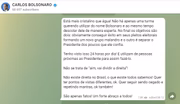 E reação do filho do presidente