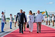 Lula e Janja desembarcam em Cuba