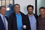 Tarcísio de Freitas, Jair Bolsonaro, Ricardo Nunes foram aliados na eleição municipal de São Paulo