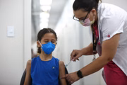 Vacinação infantil no DF começou em 16 de janeiro