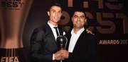 Cristiano Ronaldo e o irmão, Hugo Aveiro, apoiam talentos da música brasileira