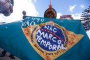 Protesto contra Marco Temporal ocorreu na tarde desta terça-feira (30/5)