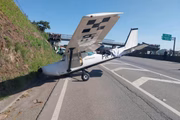 Aluno e instrutor estavam em aeronave que caiu