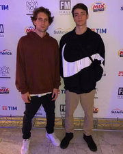 Felipe tem uma banda com Rodrigo Silvestrini