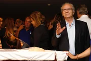 Jofran Frejat, ex-secretário de Saúde, no velório de Joaquim Roriz