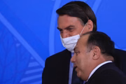 Eduardo Pazuello e Jair Bolsonaro