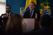 O presidente Jair Bolsonaro