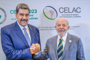 Lula e o presidente da Venezuela, Nicolás Maduro