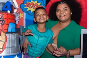 Flora Cruz e o filho, Ridan