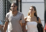 Adriano Imperador - Em 2010, Adriano jogava no Flamengo e namorava a personal trainer e modelo Joana Machado