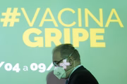Marcelo Queiroga, ministro da Saúde, fala sobre a vacinação contra a gripe