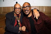 O produtor e compositor com Eddie Murphy