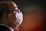 Wilson Witzel, governador do Rio afastado, em julgamento no Tribunal de Justiça