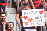 Flamengo X Palmeiras teve até pedido de casamento