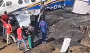 Avião com a cantora caiu no interior de MG