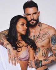 Casal encantou o Brasil 