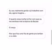Outros exemplos de gordofobia