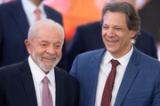 Presidente Lula e o ministro Fernando Haddad 