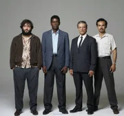 Jorge Paz e mais elenco de Marighella