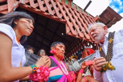 Lula visitou povo Yanomami em Roraima, em janeiro do ano passado.