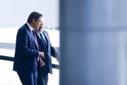 Lula e Haddad antes de evento no Planalto