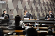 Ex-assessor do Ministério da Saúde Marcelo Blanco na CPI da Covid-19
