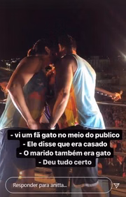 Ela explicou o que aconteceu em seu Instagram