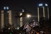 Chegada de reféns do Hamas