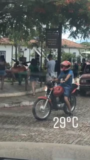O fim de semana foi quente