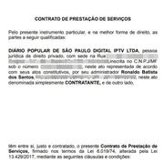 Contratação foi na modalidade PJ (Pessoa Jurídica)