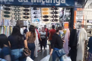 O MPDFT registrou aglomerações em lojas