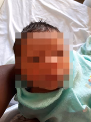 Após o susto, a família do bebê está aliviada