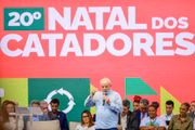 Lula no Natal dos catadores