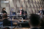 Luana Araújo na CPI da Covid