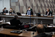 Ex-coordenadora do PNI Francieli Fantinato na CPI da Covid