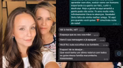 Print da conversa entre Larissa Manoela e a mãe Silvana Taques exposta por Lucas Pasin