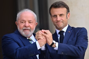Lula e Emmanuel Macron