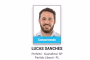Lucas Sanches, candidato à prefeitura de Guarulhos, SP 