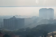 Fumaça se espalhou, principalmente, entre domingo (15/9) e esta manhã