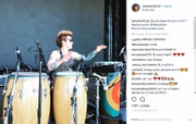 Lan Lan trabalhou na banda de Cássia Eller