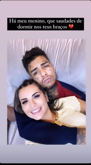 Com a ex-parceira
