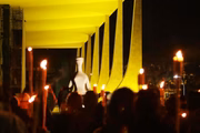 Protesto contra a Corte feito por manifestantes bolsonaristas